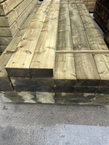 Timber sleepers