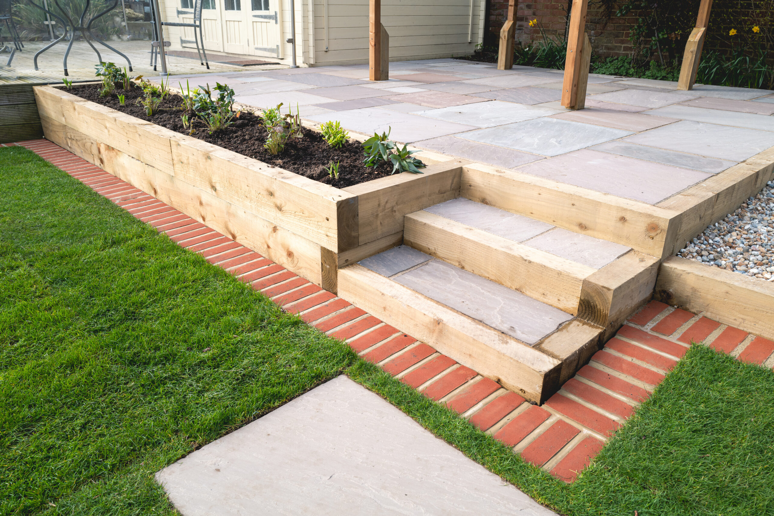 How to Build Garden Steps with Timber Sleepers